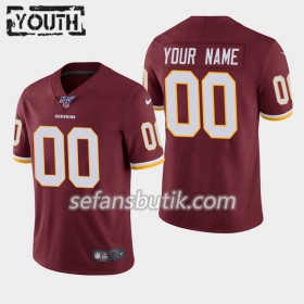 Washington Redskins Tröjor Custom Nike Röd I 100th - Barn